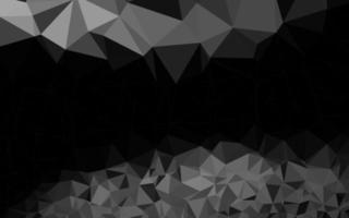 Light Silver, Gray vector polygon abstract backdrop.