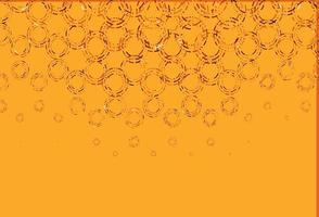 Light red, yellow vector pattern with spheres.