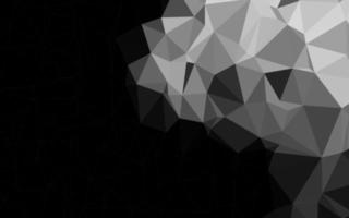 Dark Silver, Gray vector blurry triangle pattern.