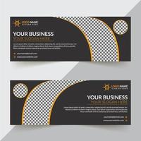 Creative Social Media Cover Design Template vector