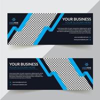 Creative Social Media Cover Design Template vector