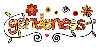 The Fruit of the Spirit is Gentleness vector