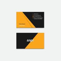 Fully editable Business card template vector