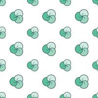 fabric pattern - repeat pattern illustrated on transparent background vector