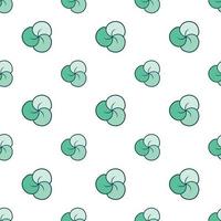 fabric pattern - repeat pattern illustrated on transparent background vector