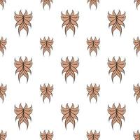 fabric pattern - repeat pattern illustrated on transparent background vector