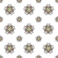 fabric repeat pattern-seamless flat colorful hand drawn repeat pattern vector