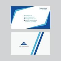 Creative business card designs with bleed and safe area guidelines. vector