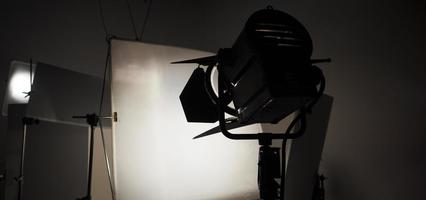 Studio light equipments for photo or film movie