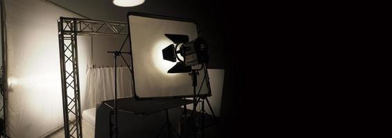 equipos de luz de estudio para fotos o películas