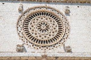 detalle de la basílica de santa chiara foto