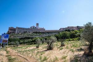 View of the Basilica of San Francesco d'Assisi photo