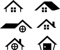 house icon set vector