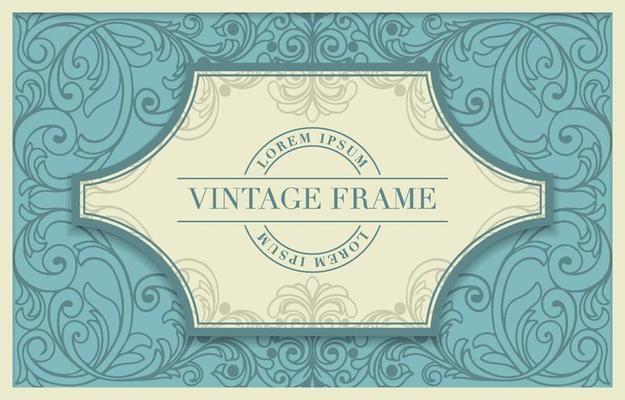 Ornamental Vintage Frame