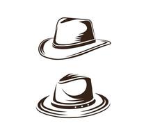 Ilustración de vector de sombrero de vaquero