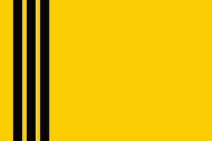 Yellow background with black elements. Vector