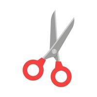 Scissor. Vector illustration in flat design