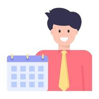 Business Schedule and Appointment vector