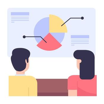 Infographic Presentation and Statistics vector