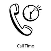 Call Time and Duration vector