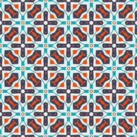Seamless pattern ornament. Abstract shape modern design vector