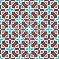 Seamless pattern ornament. Abstract shape modern design vector