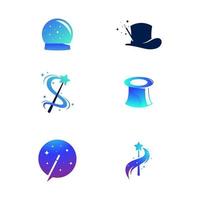 Magic element Vector icon illustration