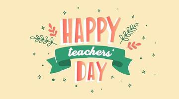 Teachers Day Background Vector Art, Icons, and Graphics for Free Download