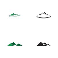 Mountain Logo Business Template Vector