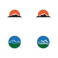 Mountain Logo Business Template Vector