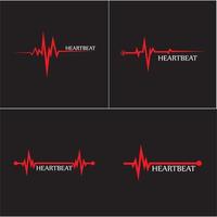 ART DESIGN HEALTH MEDICAL HEARTBEAT PULSE vector