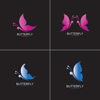 Beauty Butterfly icon design vector