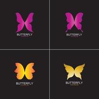 Beauty Butterfly icon design vector