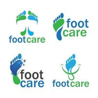 foot Logo Template vector icon