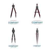 divider icon vector.surveyor and geometry,engineer,architect vector