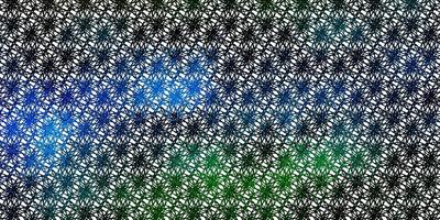 Light Blue, Green vector layout with wry lines.