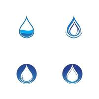 Water drop Logo Template vector