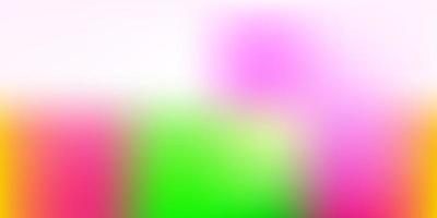 Light Pink, Green vector blurred backdrop.