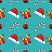 merry christmas art seamless background vector