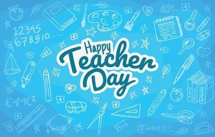 Happy Teacher Day Background