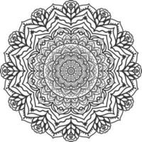 Luxury mandala pattern background design vector