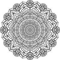 Luxury mandala pattern background design vector