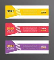 shapes dotted angle on left style banner template design vector