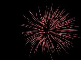 festive fireworks, fireworks in the night sky photo