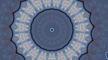 Blue Spruce with A Pointed Ring Accent Kaleidoscope Background video