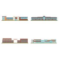 Modern office, Modern school or university and architecture design. vector