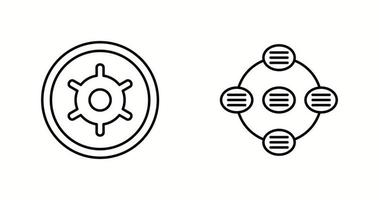 Unique Two Vector Icons Set