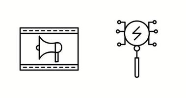 Unique Two Vector Icons Set