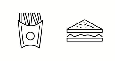Unique Two Vector Icons Set