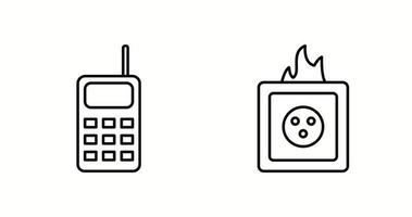 Unique Two Vector Icons Set